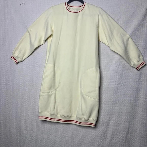 Roolee Cream‎ Mock Neck Raglan Sleeve Dress - Picture 3 of 16